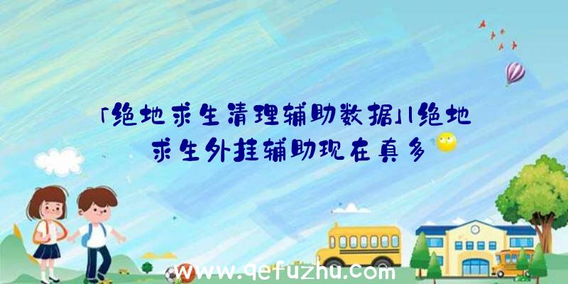 「绝地求生清理辅助数据」|绝地求生外挂辅助现在真多